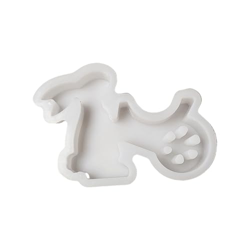 Silikonformen in Hasenform für Epoxidharz, Seife, Weihnachtsgeschenk, Tierform, Silikonformen von AOYUDJ