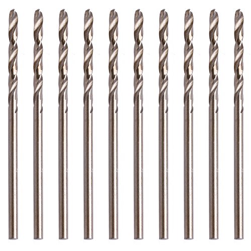 Spiralbohrer aus Gusseisen und hartem HSS, 2 mm, runder Schaft, beschichtet zum Bohren von Holzbearbeitung Spiralbohrer aus Gusseisen und hartem HSS, 2 mm, runder Schaft, beschichtet zum Bohren von Holzbearbeitung von AOYUDJ