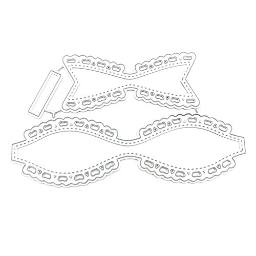 Stanzform mit Schleife, Album, Stempel, Papier, Karten, Prägung, Scrapbooking, für Zuhause, Festival, Party, Grußkarten Stanzform mit Schleife, Album, Stempel, Papier, Karten, Prägung, Scrapbooking, für Zuhause, Festival, Party, Grußkarten von AOYUDJ
