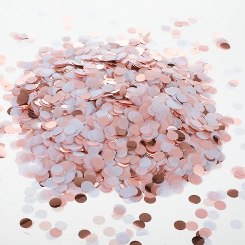 6000 STÜCKE Runde Konfetti, 1 cm / 0,39 Zoll Konfetti, Groß Confetti Mehrfarbig Tisch Konfetti zZurück zur Schule Konfetti für Hochzeit Geburtstag Valentinstag Baby Dusche Geburtstag Neujahr(rosa) 6000 STÜCKE Runde Konfetti, 1 cm / 0,39 Zoll Konfetti, Groß Confetti Mehrfarbig Tisch Konfetti zZurück zur Schule Konfetti für Hochzeit Geburtstag Valentinstag Baby Dusche Geburtstag Neujahr(rosa) von AOZUO