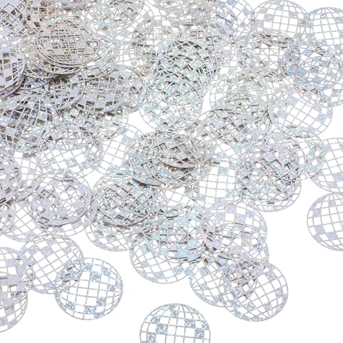 AOZUO 200 Stück Discokugel Konfetti, Glitzernde Discokugel Tischkonfetti, Disco Party Dekoration für 70er 80er Jahre, Hippie Verlobung, Geburtstagsfeier, Party Geschenke, Zubehör AOZUO 200 Stück Discokugel Konfetti, Glitzernde Discokugel Tischkonfetti, Disco Party Dekoration für 70er 80er Jahre, Hippie Verlobung, Geburtstagsfeier, Party Geschenke, Zubehör von AOZUO
