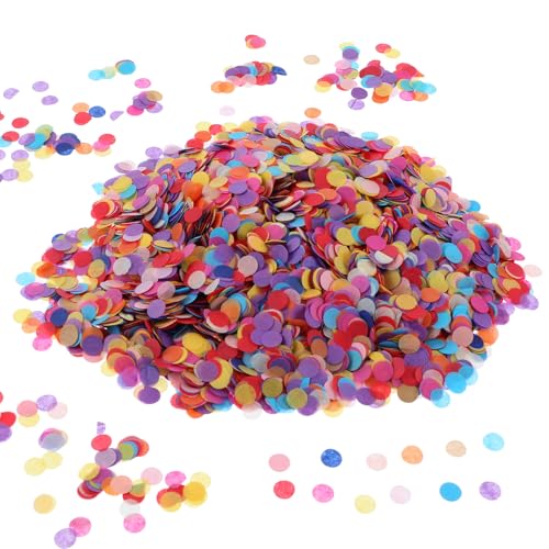 AOZUO 6000 Stück Runde Konfetti,1 cm/0,39 Zoll Konfetti Geburtstag Streudeko Confetti Konfetti Bunt Konfetti Groß Confetti Mehrfarbig Konfetti für Geburtstag Hochzeit Valentinstag Baby Dusche (Farbe) AOZUO 6000 Stück Runde Konfetti,1 cm/0,39 Zoll Konfetti Geburtstag Streudeko Confetti Konfetti Bunt Konfetti Groß Confetti Mehrfarbig Konfetti für Geburtstag Hochzeit Valentinstag Baby Dusche (Farbe) von AOZUO