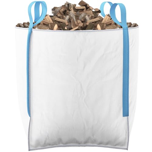 5 Säcke – Großbeutel für Holzscheite, Lagerung, 1 Tonne, robuster, leerer Sack, FIBC, 5 Stück 5 Säcke – Großbeutel für Holzscheite, Lagerung, 1 Tonne, robuster, leerer Sack, FIBC, 5 Stück von AP Automotive