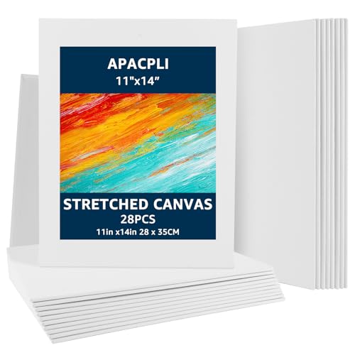 APACALI 28 Stück Kleine Leinwand zum Bemalen, 28x35cm Malkarton, Baumwolle Leinwände zum Malen, Gemälde auf Leinwand, Canvas Panels, Leinwand für Acrylfarbe, Ölfarbe, Tempera und Gouache APACALI 28 Stück Kleine Leinwand zum Bemalen, 28x35cm Malkarton, Baumwolle Leinwände zum Malen, Gemälde auf Leinwand, Canvas Panels, Leinwand für Acrylfarbe, Ölfarbe, Tempera und Gouache von APACALI