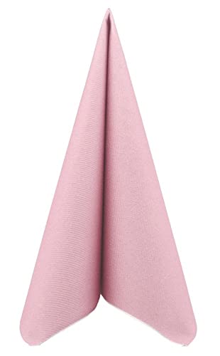 APARTina Servietten stoffähnlich aus Airlaid - UNI, stoffähnliche Serviette Hochzeit Hochzeitsservietten hochwertig, perfekt für verschiedene Anlässe 50 Stück (Pastell Altrosa, 40 x 40 cm) APARTina Servietten stoffähnlich aus Airlaid - UNI, stoffähnliche Serviette Hochzeit Hochzeitsservietten hochwertig, perfekt für verschiedene Anlässe 50 Stück (Pastell Altrosa, 40 x 40 cm) von APARTina