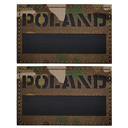 IR Reflective Poland Flag Patches - Polnische Nationalflagge Embleme Abzeichen Dekorative Nähapplikationen IR Reflective Poland Flag Patches - Polnische Nationalflagge Embleme Abzeichen Dekorative Nähapplikationen von APBVIHL