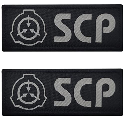 SCP Foundation Special Containment Procedures Foundation Logo Reflective IR Patch Military Tactical Armband Abzeichen Dekorative Applikationen von APBVIHL