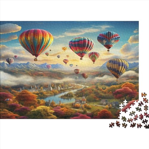 Hot Air Balloon Skvělý Dárek Pro Každou Příležitost: 1000 Dílků Radosti Ve Skvělém Designu!1000pcs (75x50cm) von APJP