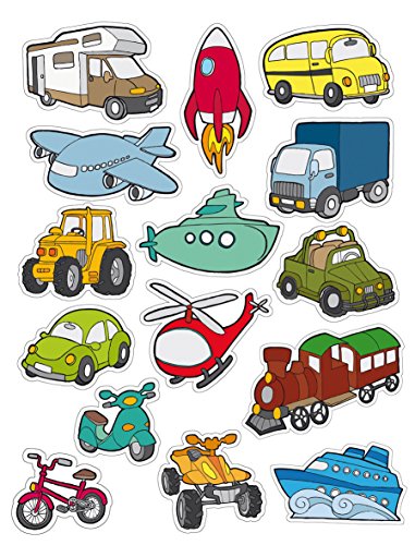APLI Aufkleber I Transporti 3 Hojas APLI Aufkleber I Transporti 3 Hojas von APLI Kids