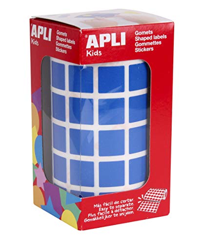 APLI KIDS 12476 Klebeband, quadratisch, 15 mm, Farbe: Blau APLI KIDS 12476 Klebeband, quadratisch, 15 mm, Farbe: Blau von APLI Kids