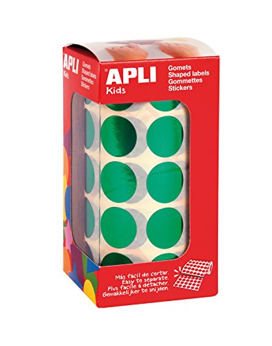 APLI Kids 12050 Gummiband, rund, Metallic-Grün, 20 mm APLI Kids 12050 Gummiband, rund, Metallic-Grün, 20 mm von APLI Kids