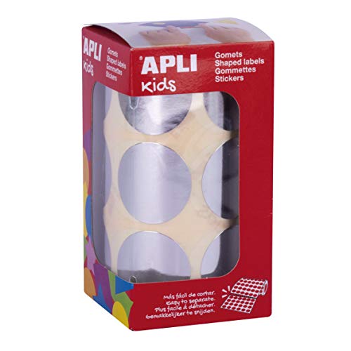 APLI Kids 18482 - Rundgummis Ø 33 mm silber metallic APLI Kids 18482 - Rundgummis Ø 33 mm silber metallic von APLI Kids