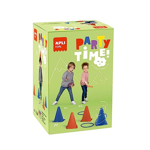APLI Kids 19563 - Wurfring Set mit 6 Kegeln, ideal für Outdoor-Spiele und Geburtstagsfeiern APLI Kids 19563 - Wurfring Set mit 6 Kegeln, ideal für Outdoor-Spiele und Geburtstagsfeiern von APLI Kids