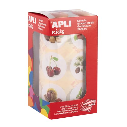 APLI Kids 20052 – 33 mm runde Aufkleber mit Illustrationen über Bäume und Früchte. APLI Kids 20052 – 33 mm runde Aufkleber mit Illustrationen über Bäume und Früchte. von APLI Kids