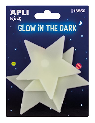 APLI Kids – Tasche Aufkleber-Sterne-Einlage (16550) von APLI Kids