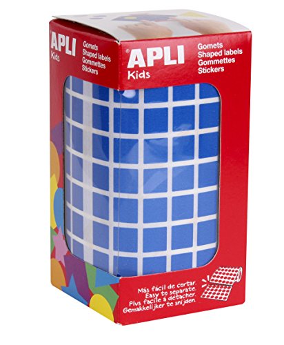 APLI Kids quadratisch - 10 mm cuadrado blau von APLI Kids