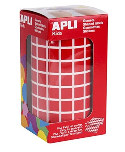 APLI Kids quadratisch - 10 mm cuadrado rot APLI Kids quadratisch - 10 mm cuadrado rot von APLI Kids