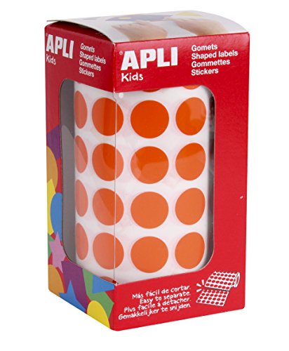 APLI Kids rund - 15 mm redonda orange von APLI Kids