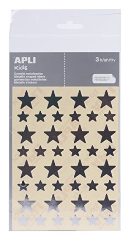APLI Stickers Star Silberbeutel mit 3 Klingen APLI Stickers Star Silberbeutel mit 3 Klingen von APLI Kids