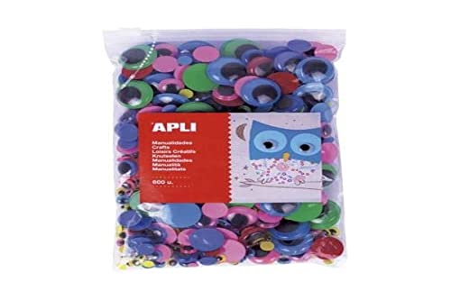 Moviles Augen, selbstklebend, rund, Farben Apli 18155 Moviles Augen, selbstklebend, rund, Farben Apli 18155 von APLI Kids