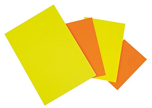 APLI 041925 APLI 041925 25 Produktreihe Neon nicht löschbar, 400 mm x 600 mm, 780 g, jaune-orange von APLI