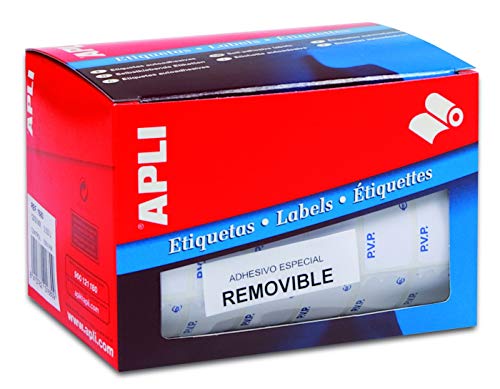 APLI 10085 PVP-Etiketten, fluoreszierend, abnehmbar, 12,0 x 18,0 mm, Orange APLI 10085 PVP-Etiketten, fluoreszierend, abnehmbar, 12,0 x 18,0 mm, Orange von APLI