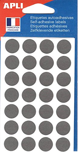 APLI 102221 – Packung mit 168 grauen Tabletten Ø 15 mm von APLI