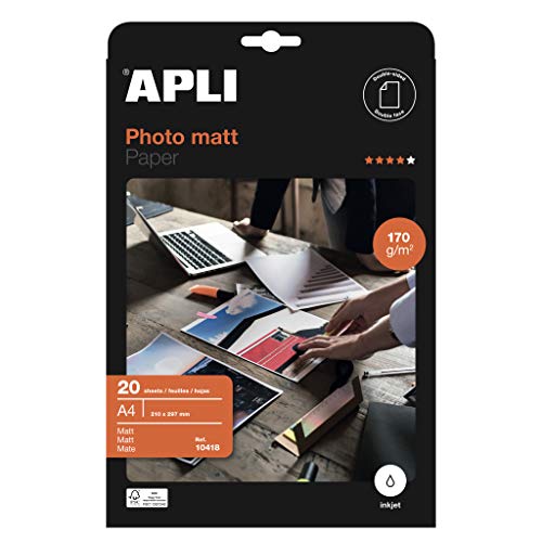 APLI 010418 20-Papier Präsentation matt, 210 x 297 mm, 170 g APLI 010418 20-Papier Präsentation matt, 210 x 297 mm, 170 g von APLI