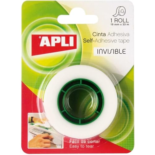 APLI 11168 Klebeband, unsichtbar, 19 mm x 33 m APLI 11168 Klebeband, unsichtbar, 19 mm x 33 m von APLI