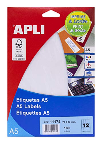 Apli 11174 – Blister mit Etiketten Apli 11174 – Blister mit Etiketten von APLI