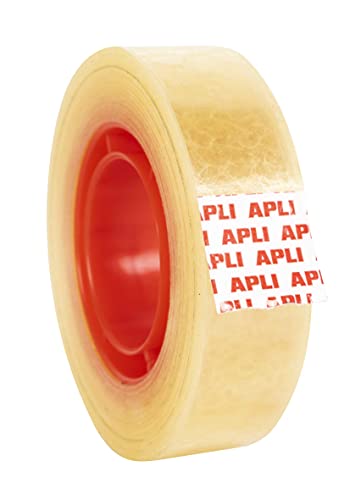 APLI 11329 Klebeband, transparent, 15 mm x 33 m von APLI