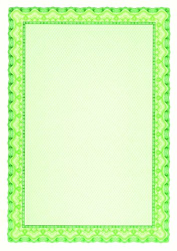 APLI 11969 - Zertifiziertes Papier grün A4 115 g 10 Blatt von APLI