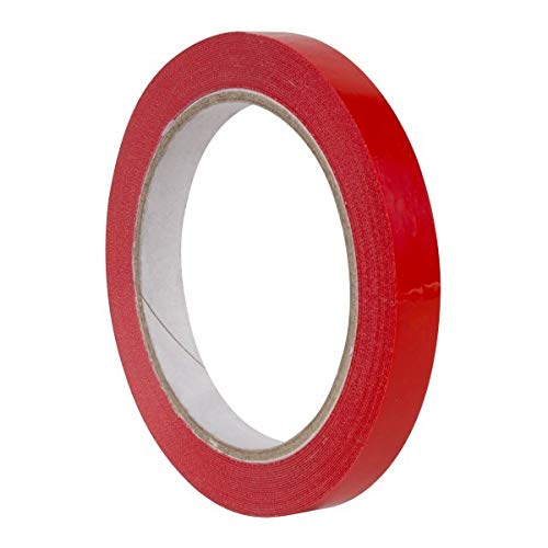 APLI 12 Klebeband, rot, 12 mm x 66 m, 16998 von APLI