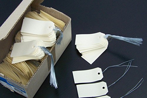 APLI 121316 1000 Stück Etiketten amerikanischen mit Draht, 125 x 63 mm APLI 121316 1000 Stück Etiketten amerikanischen mit Draht, 125 x 63 mm von APLI