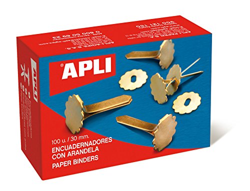 APLI 12286 Kasten mit Ösen, 30 mm, 100 Stück von APLI