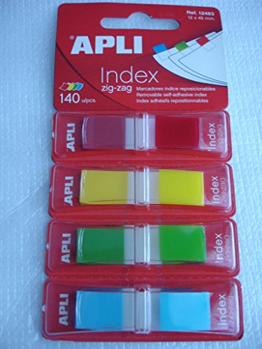 APLI Haftnotizen, Neonfarben Zickzack, Auswahl 45 x 12 mm APLI Haftnotizen, Neonfarben Zickzack, Auswahl 45 x 12 mm von APLI