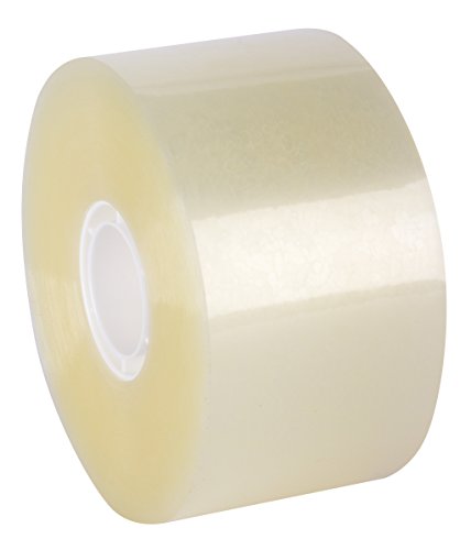 APLI 12872 COMPACT Lärmfreies PP-Acryl-Klebeband, transparent, 50 mm x 132 m, 28 μm von APLI