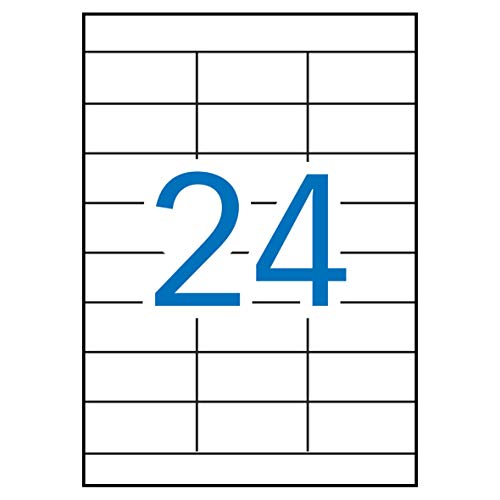 APLI 12966 Wetterfeste weiße Etiketten, 64,6 x 33,8 mm, 100 Blatt APLI 12966 Wetterfeste weiße Etiketten, 64,6 x 33,8 mm, 100 Blatt von APLI