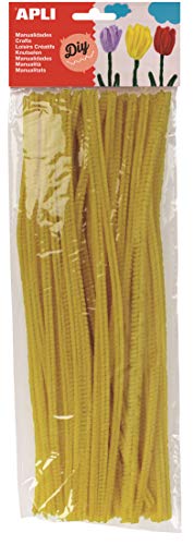 APLI 13272 – Beutel mit 50 gelben Chenillen von 30 cm von APLI