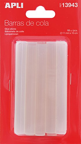 APLI 13943 – Nachfüllpackung für Heißklebepistole – 10 Klebestifte Ø 11 mm x 10 cm. APLI 13943 – Nachfüllpackung für Heißklebepistole – 10 Klebestifte Ø 11 mm x 10 cm. von APLI