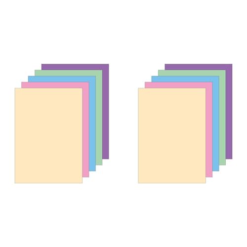 APLI 15278 – sortierte Pastellfarben, A4, 100 Blatt (Packung mit 2) von APLI