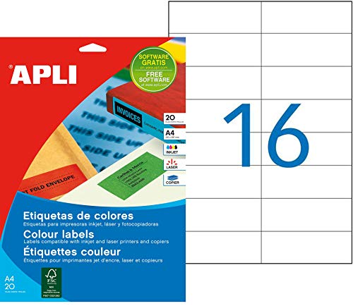 Apli 1598 – Blister mit Etiketten Apli 1598 – Blister mit Etiketten von APLI