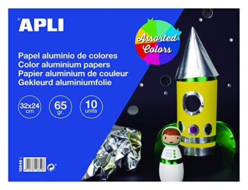 APLI 16649 Aufkleber, Silber, Unica APLI 16649 Aufkleber, Silber, Unica von APLI