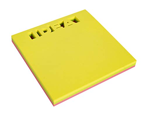APLI 18337 Haftnotizen, gestanzt, 75 x 75 mm, Block mit 75 Blatt, 3 Farben sortiert APLI 18337 Haftnotizen, gestanzt, 75 x 75 mm, Block mit 75 Blatt, 3 Farben sortiert von APLI