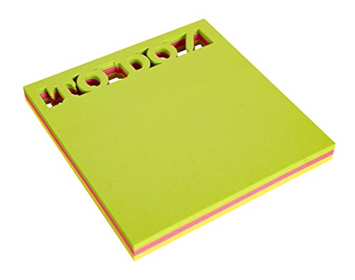 APLI 18338 Haftnotizen, gestanzt, TO DO 75 x 75 mm, 75 Blatt, 3 verschiedene Farben, fluoreszierend APLI 18338 Haftnotizen, gestanzt, TO DO 75 x 75 mm, 75 Blatt, 3 verschiedene Farben, fluoreszierend von APLI