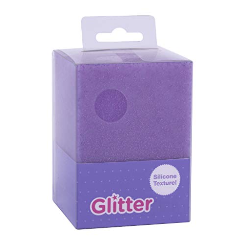APLI 18755 Silikon-Behälter für Stifte, Violetta, Glitzer-Kollektion, 70 x 70 x 95 mm APLI 18755 Silikon-Behälter für Stifte, Violetta, Glitzer-Kollektion, 70 x 70 x 95 mm von APLI