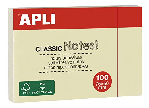 APLI 2 Stück Notizblock 50 x 75 Standard-Pack APLI 2 Stück Notizblock 50 x 75 Standard-Pack von APLI