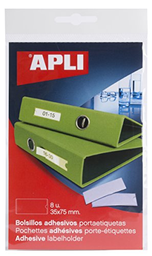 APLI 2617 Etikettentasche 35 x 75 mm von APLI