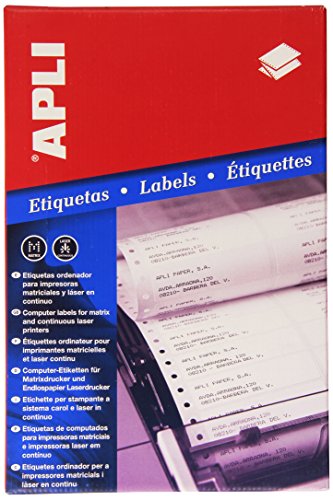 Apli Etiketten in ständiger, 88.9 x 23.3 mm 3 – Box, 1 Stück von APLI