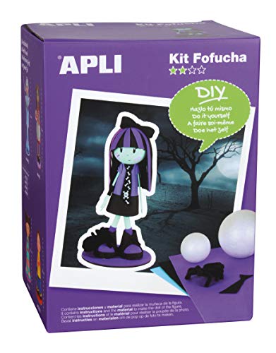 APLI apli13847 Monster Schaumstoff Puppe Kit von APLI Kids
